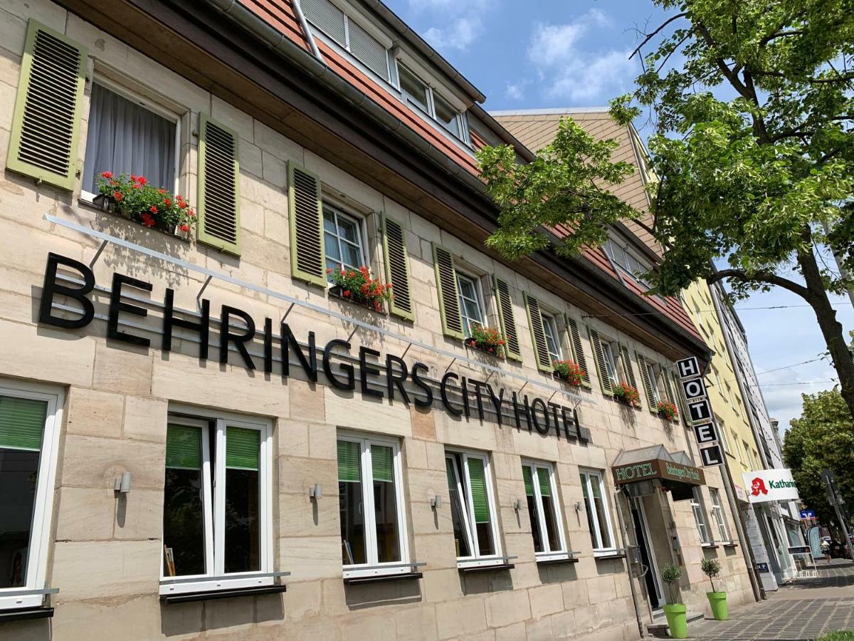 Behringers City Hotel Nuernberg Экстерьер фото